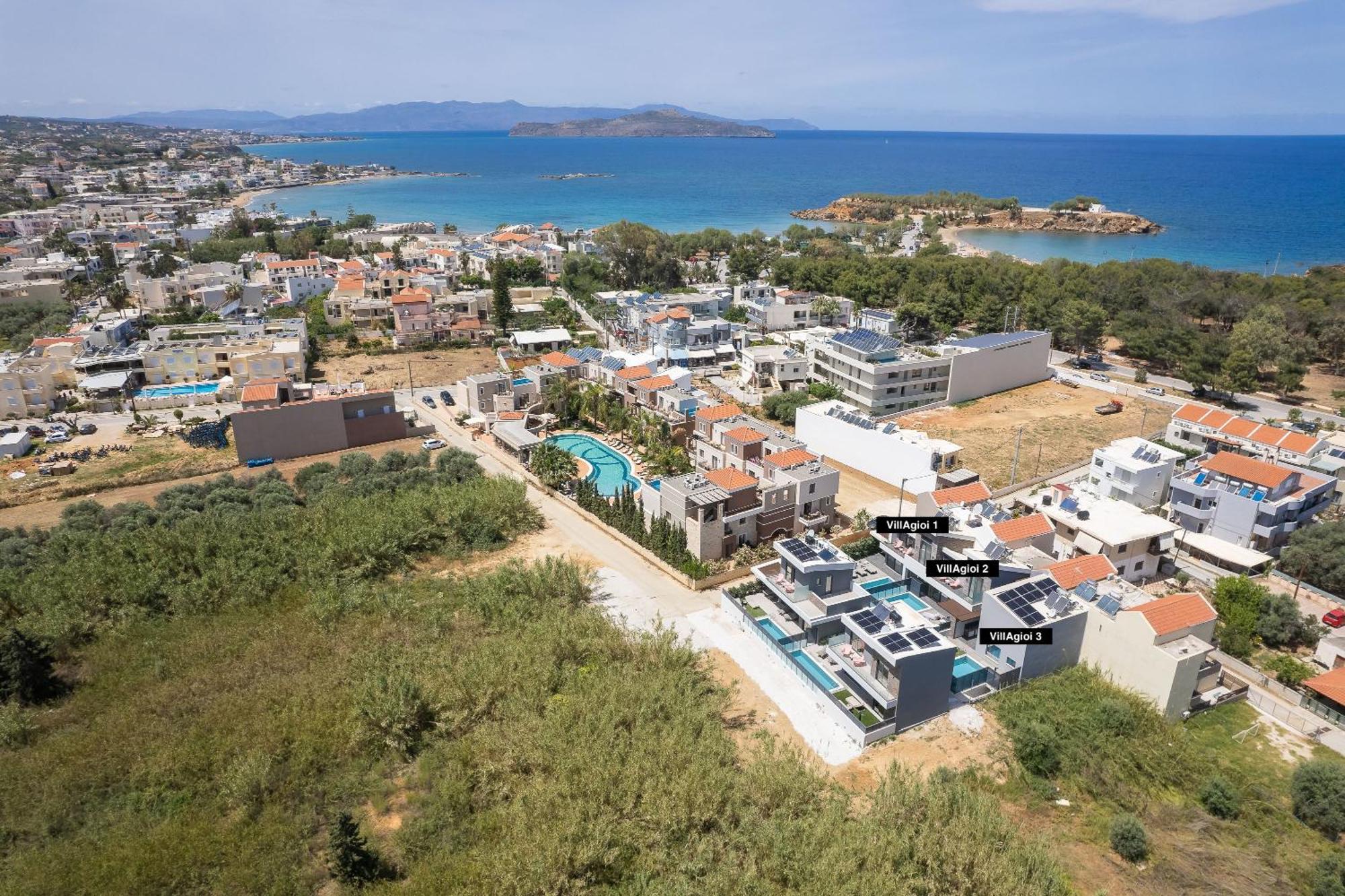Villagioi Luxury Living Hriszí Aktí Haniá Kültér fotó